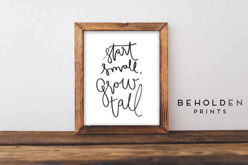 Nursery Wall Art Quote Prints Nursery Decor Wall Prints | Etsy