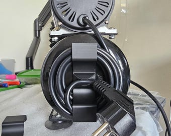 Zelfklevende kabelopberger | Snoerhouder voor keuken en bureau | Kabelbeheer zonder boren | Wandmontage