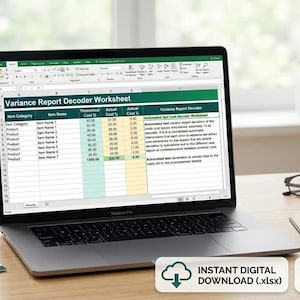 Decodificatore del report sulle variazioni di prezzo nei ristoranti / Come leggere i report sulle variazioni di prezzo / Modello Excel e Word