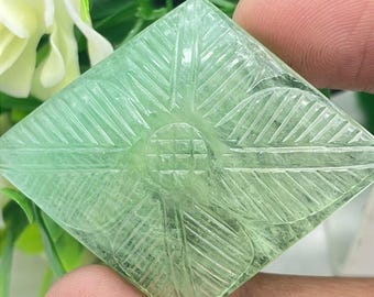 AAA Qualität Fluorit Edelstein – Natürlicher Loser Fluorit Kristall – Heilstein, 112 cts