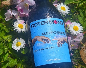 Jabón artesanal de Alepo – cosmética natural, 100% vegano y sin plástico – estética decorativa para el baño – regalo tradicional de bienestar