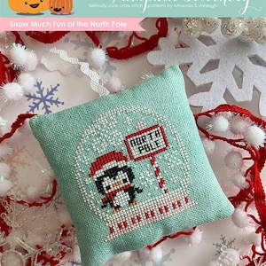 Snow Much Fun Downloadable PDF Cross Stitch Pattern