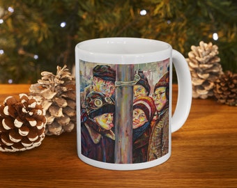 A Christmas Story painting mug - I triple dog dare ya