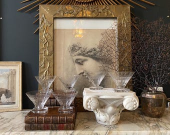 6 Portieux Art Deco Tassen aus den 1930er Jahren