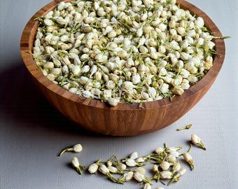 Dried Jasmine Flowers 3oz Natural Buds Craft Soap Candle DIY Fragrance Herbs