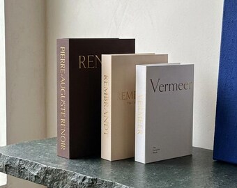 Decorative Faux Books with Hidden Compartment, Coffee Table & Bookshelf Decor