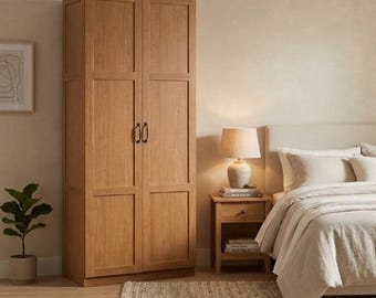 Armario despensa Sauder Highland Oak, armario alto de almacenamiento con estantes ajustables, organizador de cocina, baño y lavandería, armario de madera rústica