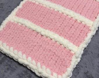 Chunky Crochet baby blanket
