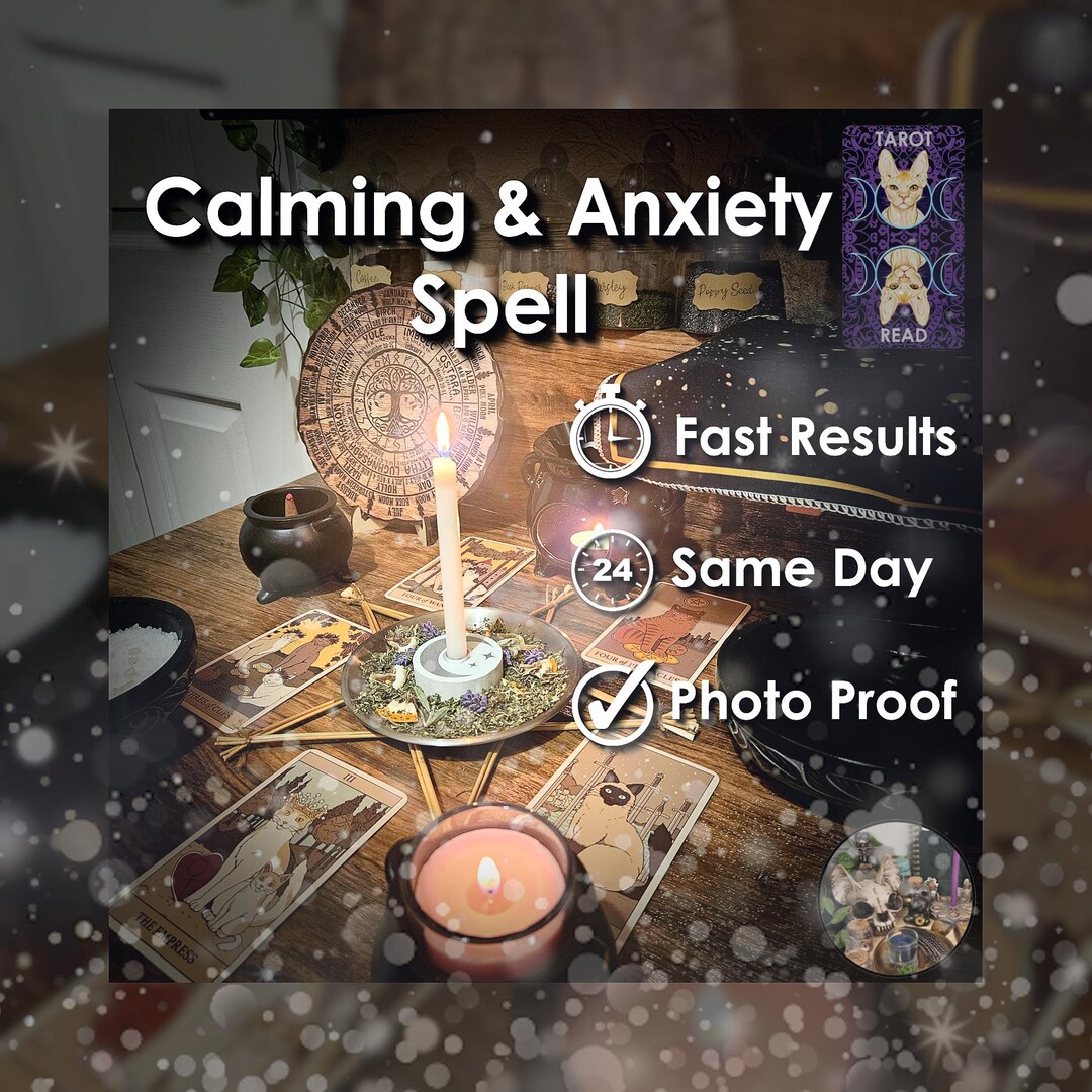 Calming & Anxiety Ritual for Emotional Healing, Happiness, Balance ...