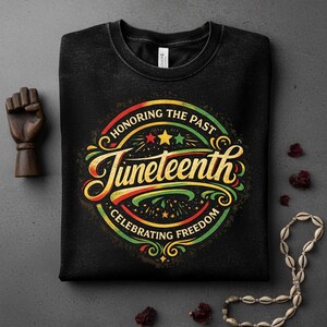 Juneteenth SVG, świętowanie wolności, historia Afroamerykanów w formacie PNG, duma Afroamerykanów, dzień emancypacji, projekt retro z 1865 r., pobieranie cyfrowe