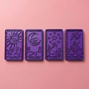 Raccoon Tarot Card Cookie Cutter Set| Mystic Trash Panda