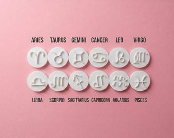 Aries Zodiac Cookie Cutter - Personalized Astrology Gift for Celestial Themed Birthday Parties