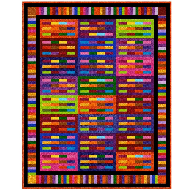 SIMON SAYS - Quilt-addicts Patchwork Quilt Pattern - Etsy