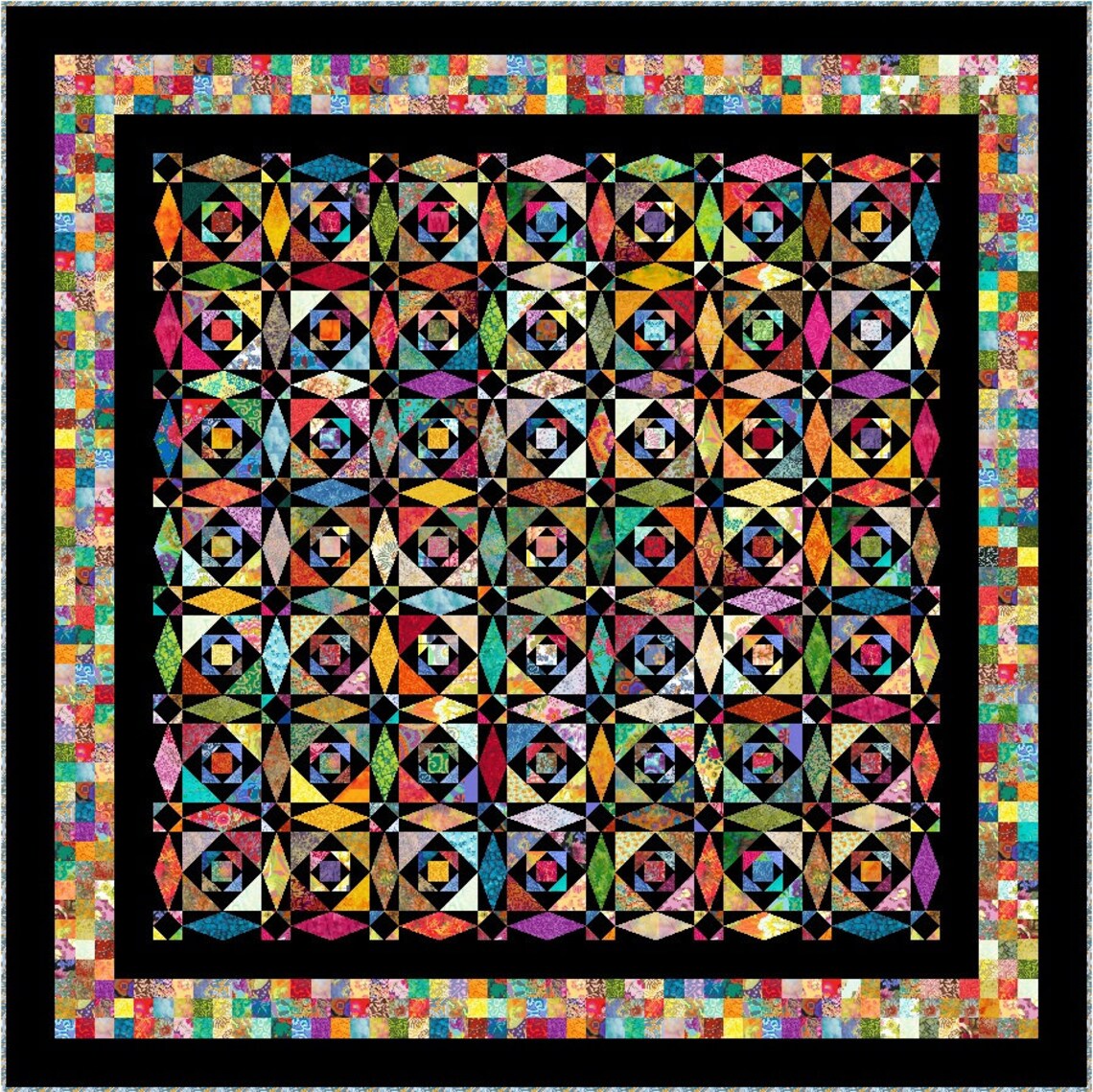 NEW MALUKU QuiltAddicts Patchwork Quilt Pattern Etsy