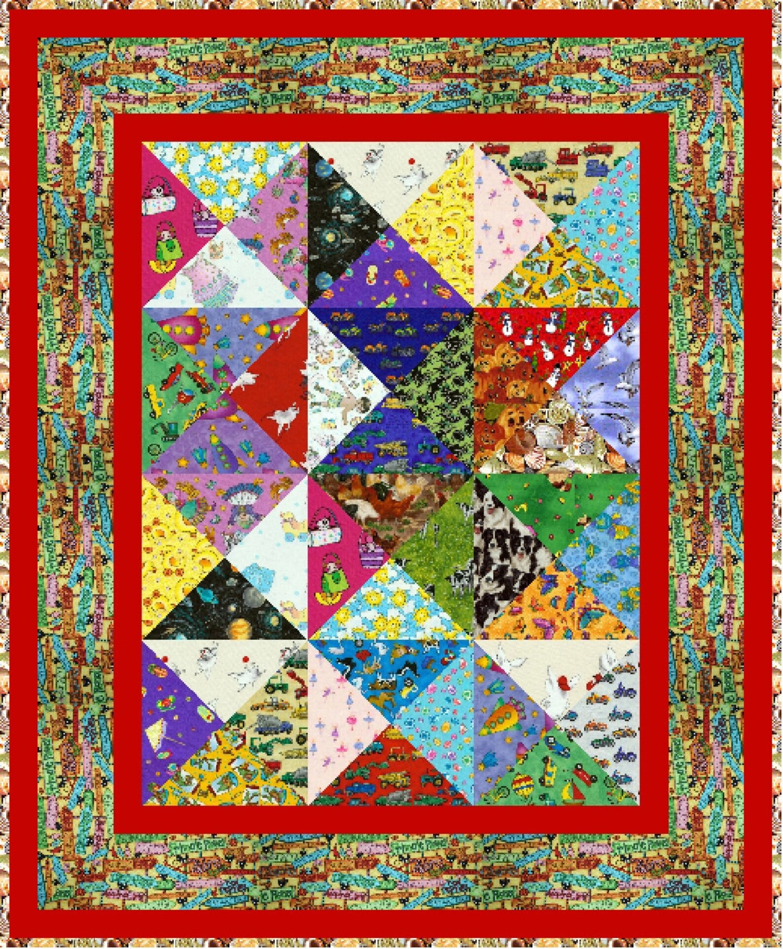 I SPY Quiltaddicts Patchwork Quilt Pattern Etsy Australia