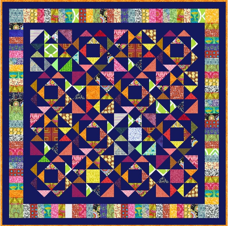 JEWEL in the CROWN Quiltaddicts Patchwork Quilt PDF Pattern Etsy