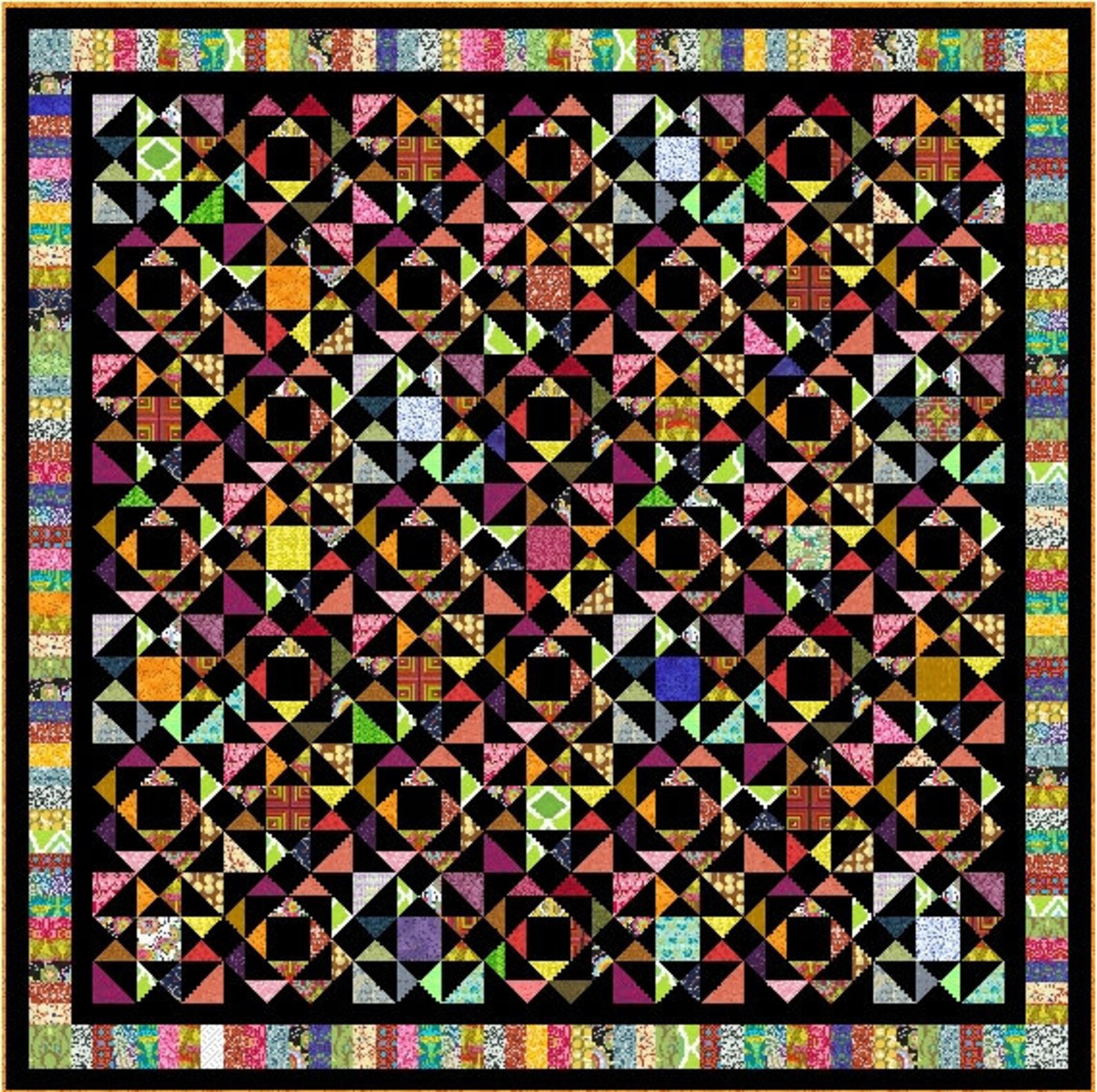 JEWEL in the CROWN Quiltaddicts Patchwork Quilt PDF Pattern Etsy