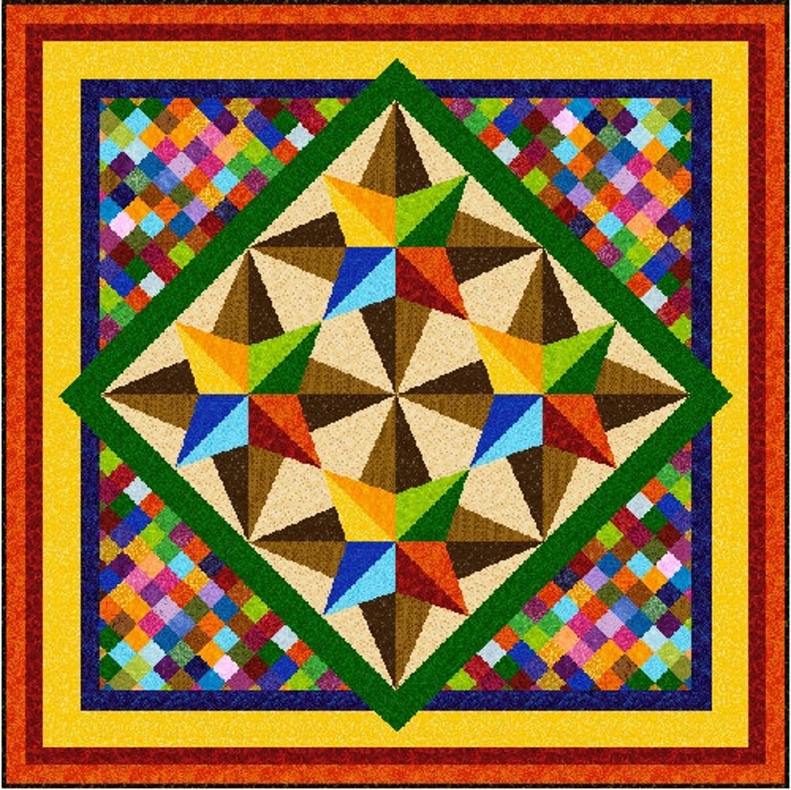 JEWEL Quiltaddicts Patchwork Quilt Pattern Etsy Australia