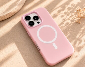 Luxury Candy Color 2 IN 1 For Magsafe Case for iPhone 16 15 14 13 12 17 Pro Max Plus Magnetic Wireless Charge Clear Matte Cover