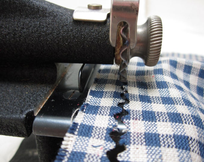 Singer Pinking Machine Handcrank 1930's Etsy