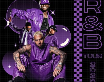 Raymond and Brown R&B Tour 2026 PNG Bundle Fan Art Design (Digital Download)
