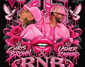 Raymond and Brown R&B Tour 2026 PNG  Fan Art Design (Digital Download)