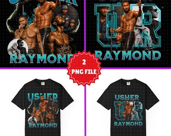 Usher Raymond R&B PNG Graphic (Digital Download)