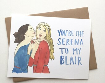 Gossip Girl // Blair and Serena