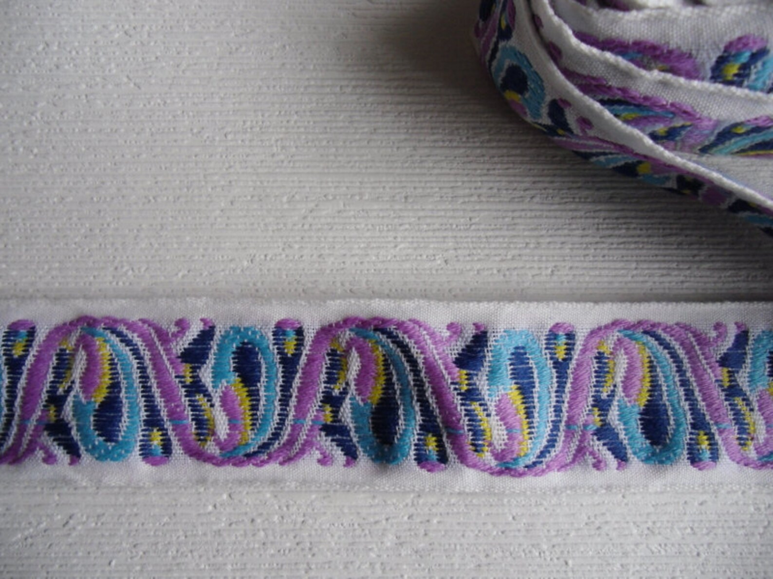 Vintage Woven Trim 2 Wide X 4 Yards 20 in Etsy