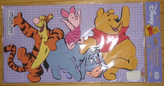 Walt Disney Foam Wall Stickers Winnie The Pooh And Friends Etsy Walt Disney Foam Wall Stickers Winnie The Pooh And Friends Etsy