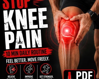 Knee Pain Relief Routine – 5-10 Min Daily Exercises (PDF Download)