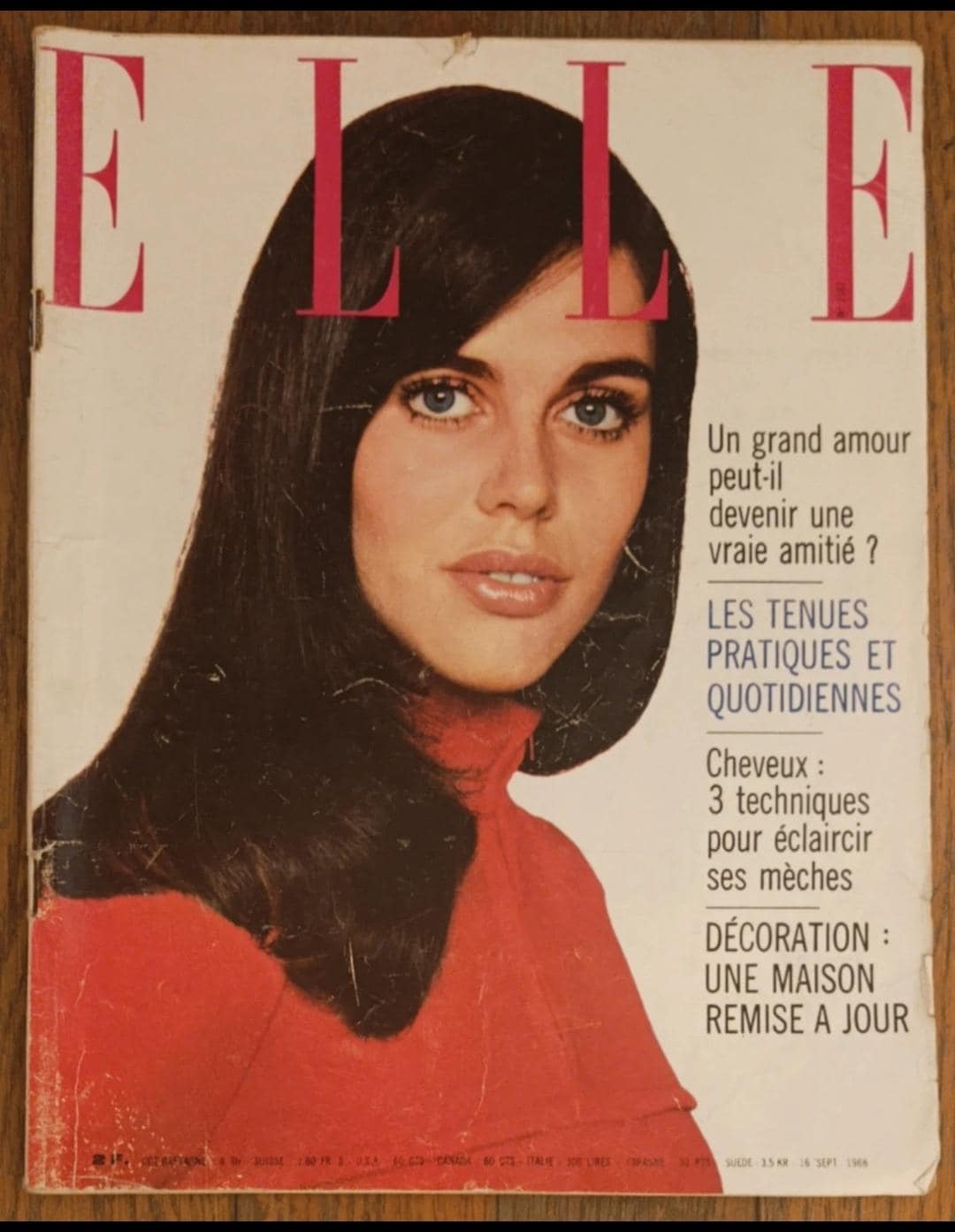 Old Elle Magazines - Etsy