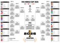 FIFA World Cup 2026 Tournament Bracket Poster \u2013 World Cup Predictor Chart, 2026 World Cup, Digital Download product logo