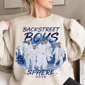 Backstreet Boys Millennium Vegas Trip 2026 Sphere Concert Vintage PNG, Reunion Tour Vegas Sphere Girls Trip Comfort Colors Shirt