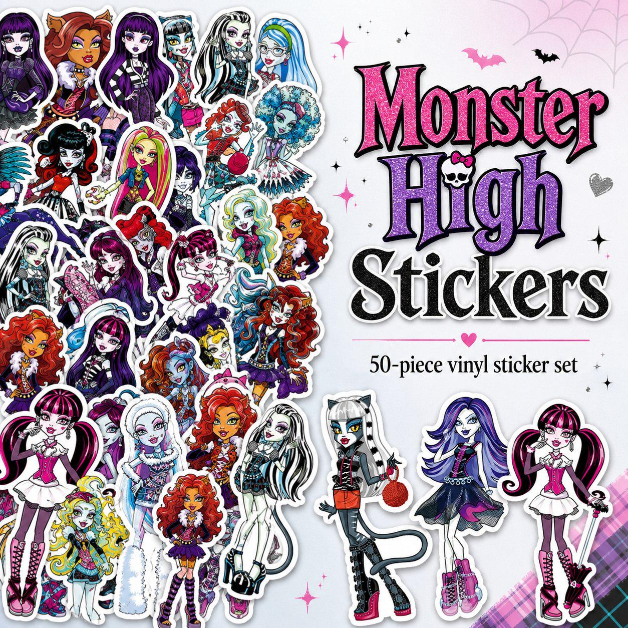 Monster high stickers - Etsy 日本