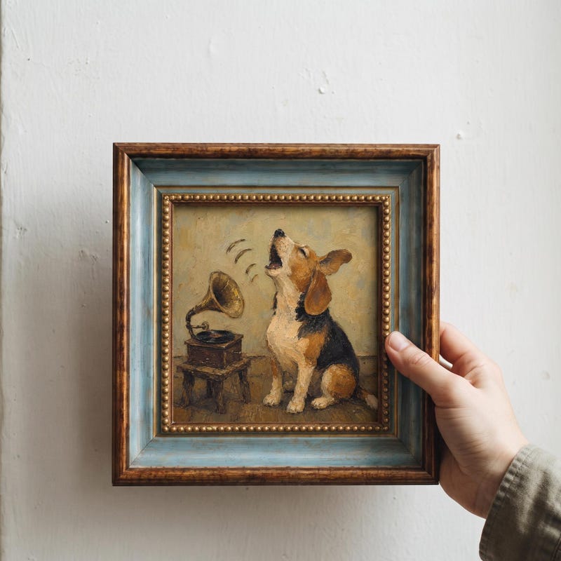 Beagle Wall Art Vintage - Etsy