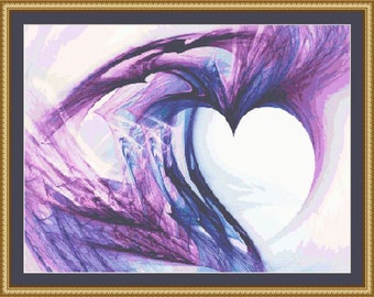 Fractal Cross Stitch Etsy