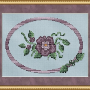 Cross Stitch Pattern Regal Beauty Cross Stitch Pattern / Design image 1