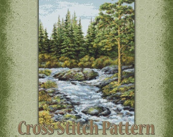 WoodlSeasons 3 Cross Stitch Pattern Instant Download pdf Design