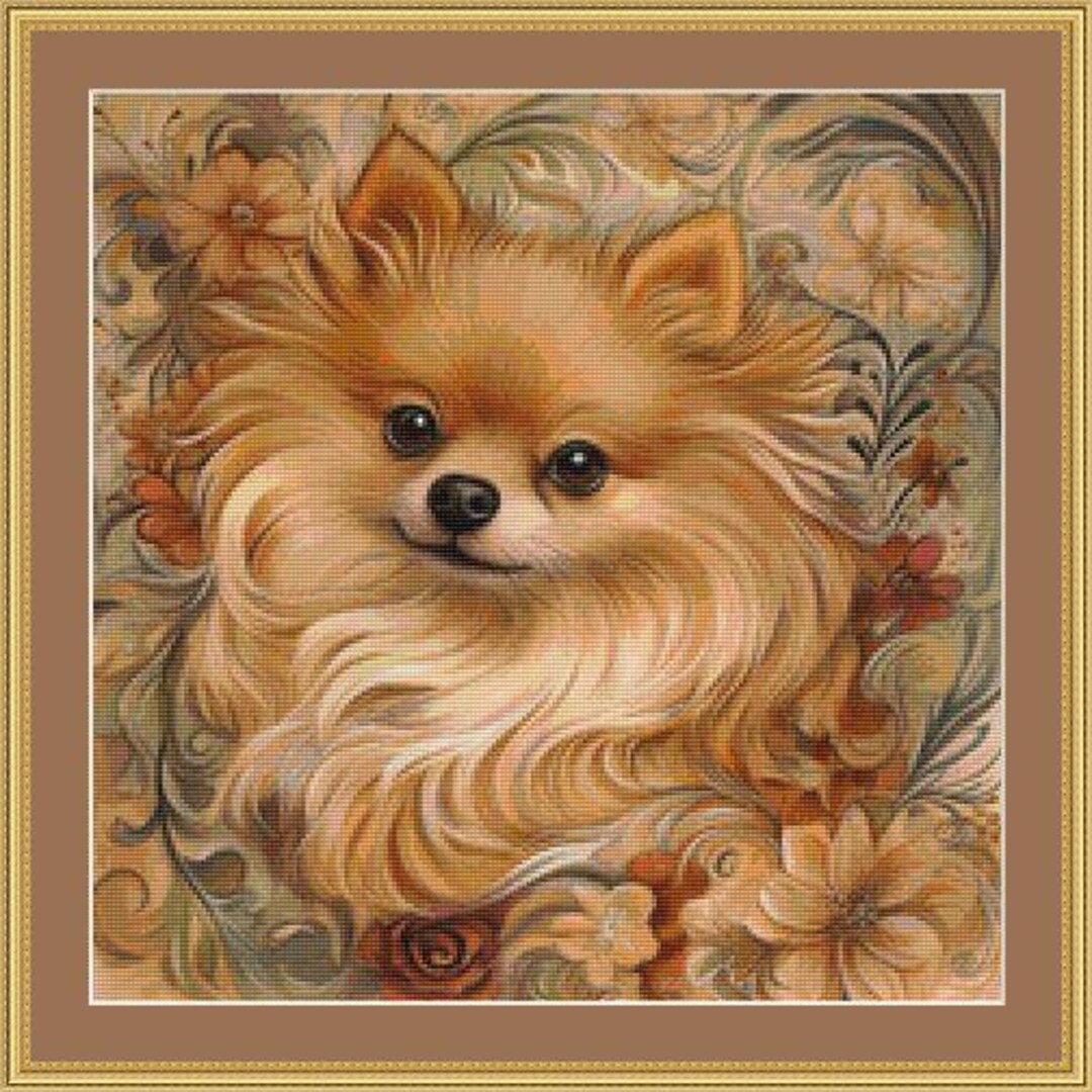 Pomeranian Dog Print Pattern Comfy Winter Boots