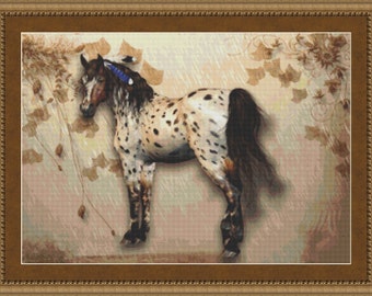 Cross Stitch Pattern Tranquil Horse Cross Stitch Pattern / Design