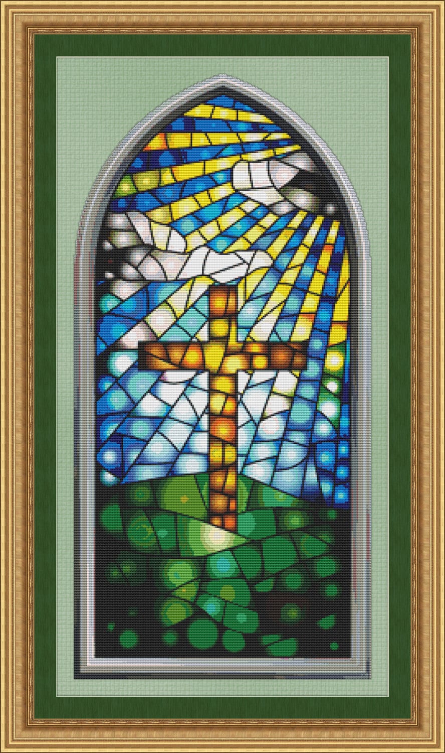 Easy Stained Glass Cross Patterns - Il Fullxfull.623863335 Efcg 