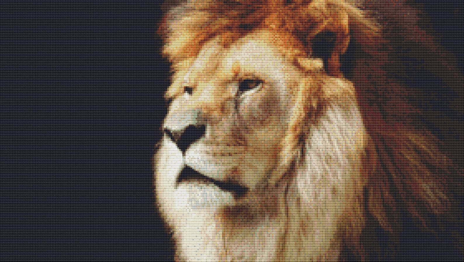 A Lion’s Pride Cross Stitch Pattern Animal Series No. 29 - Etsy