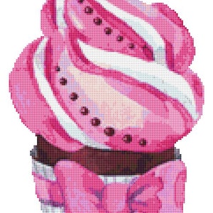 Cross Stitch Pattern CupcakeLove Instant Download PdF