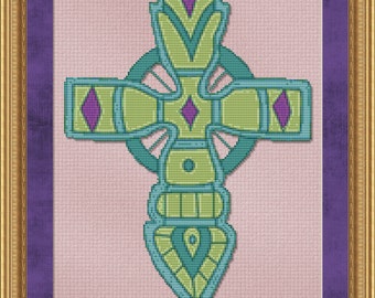 Cross Stitch Pattern Ornate Cross no. 4 Cross Stitch Pattern