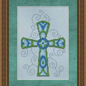 Cross Stitch Pattern Ornate Cross no. 1 Cross Stitch Pattern