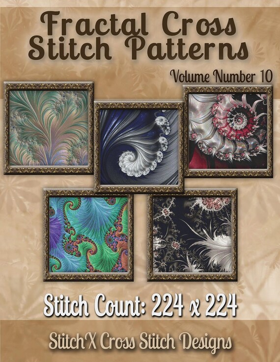 Counted Cross Stitch Designs Fractal Cross Stitch Patterns ...