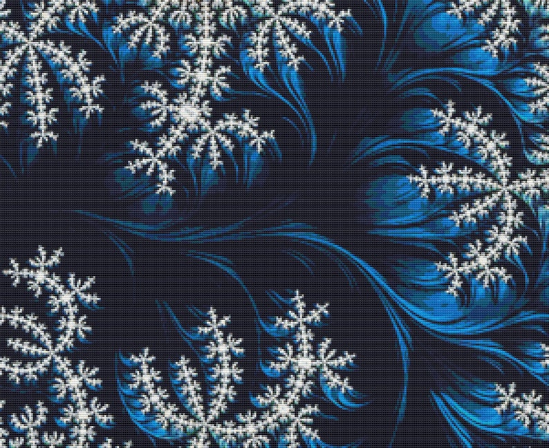 Fractal Cross Stitch Pattern 158 Patterns Instant Download Pdf - Etsy