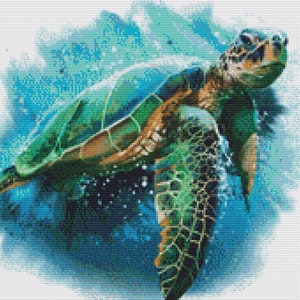 Cross Stitch Pattern Seaturtle Instant Download PDF