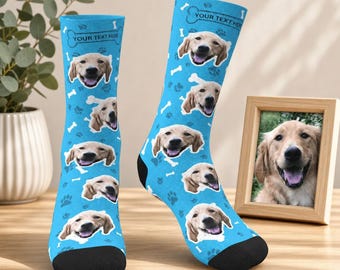 Calcetines personalizados con la cara de tu mascota – Calcetines personalizados con la foto de tu perro